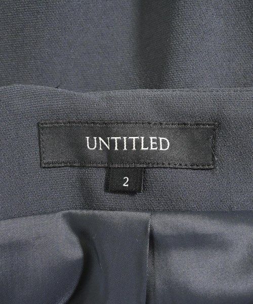 UNTITLED（アンタイトル）ロング・マキシ丈スカート グレー サイズ:2(M位) レディース/2200619545208