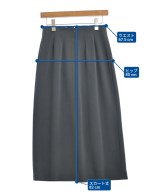 UNTITLED（アンタイトル）ロング・マキシ丈スカート グレー サイズ:2(M位) レディース/2200619545208