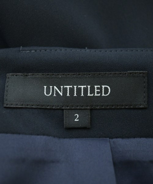 UNTITLED（アンタイトル）ロング・マキシ丈スカート 紺 サイズ:2(M位) レディース/2200619545215