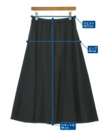 UNTITLED（アンタイトル）ロング・マキシ丈スカート 黒 サイズ:3(L位) レディース/2200619545239