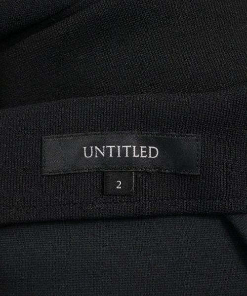 UNTITLED（アンタイトル）ロング・マキシ丈スカート 黒 サイズ:2(M位) レディース/2200619545246