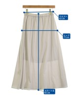 UNTITLED（アンタイトル）ロング・マキシ丈スカート グレー サイズ:2(M位) レディース/2200611492012