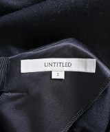 UNTITLED（アンタイトル）ワンピース 紺 サイズ:2(M位) レディース/2200612168039