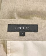 UNTITLED（アンタイトル）その他 ベージュ サイズ:3(L位) レディース/2200613106054