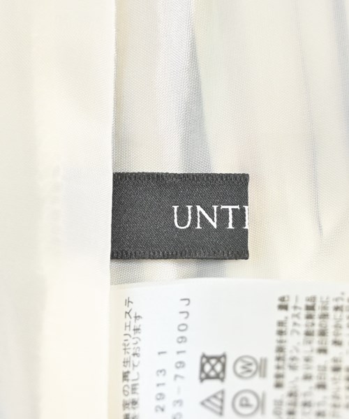 UNTITLED（アンタイトル）ロング・マキシ丈スカート 白 サイズ:2(M位) レディース/2200613106085