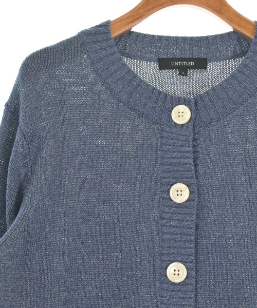 UNTITLED（アンタイトル）カーディガン 青 サイズ:2(M位) レディース/2200613106115