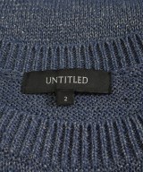 UNTITLED（アンタイトル）ニット・セーター 青 サイズ:2(M位) レディース/2200613106122