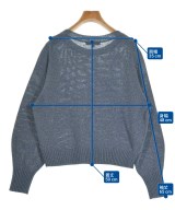 UNTITLED（アンタイトル）ニット・セーター 青 サイズ:2(M位) レディース/2200613106122