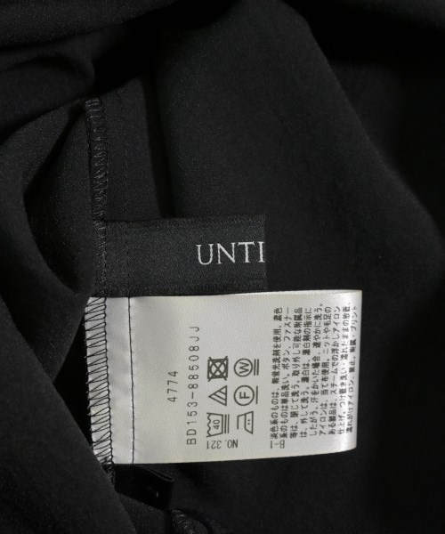 UNTITLED（アンタイトル）ブラウス 黒 サイズ:2(M位) レディース/2200613106207