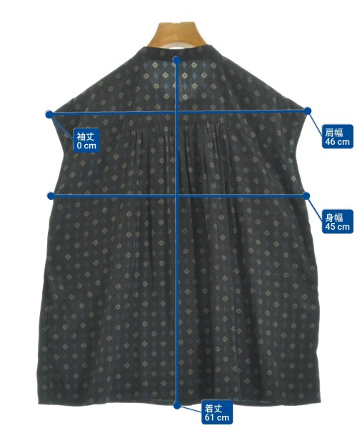 UNTITLED（アンタイトル）ブラウス 黒 サイズ:2(M位) レディース/2200613106252