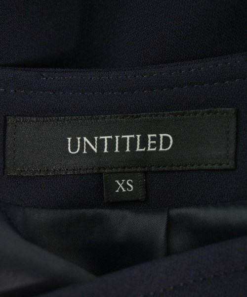 UNTITLED（アンタイトル）ひざ丈スカート 紺 サイズ:XS レディース/2200603479076