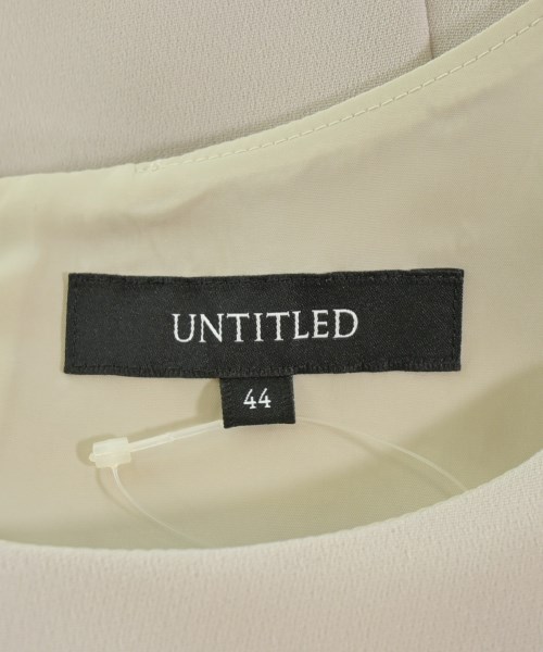 UNTITLED（アンタイトル）ワンピース ベージュ サイズ:44(XL位) レディース/2200603393013