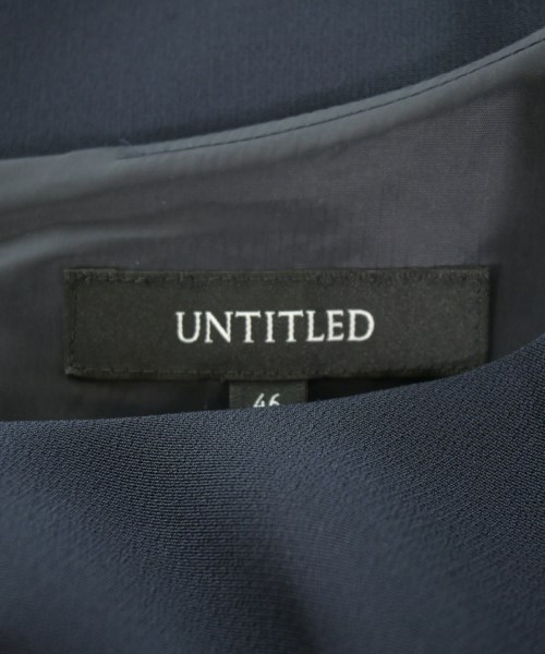 UNTITLED（アンタイトル）ワンピース 黒 サイズ:46(XXL位) レディース/2200603393044