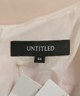 UNTITLED（アンタイトル）ワンピース ピンク サイズ:44(XL位) レディース/2200604445049