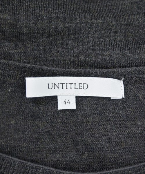 UNTITLED（アンタイトル）ニット・セーター グレー サイズ:44(XL位) レディース/2200607786194