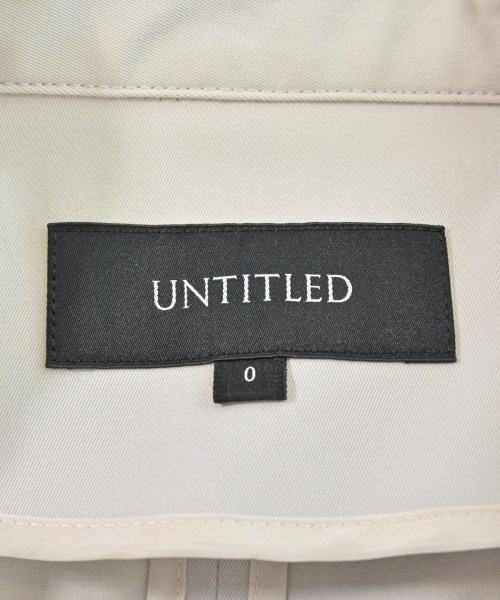 UNTITLED（アンタイトル）トレンチコート グレー サイズ:0(XS位) レディース/2200669706062