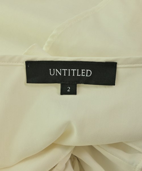 UNTITLED（アンタイトル）ブラウス 白 サイズ:2(M位) レディース/2200670701063