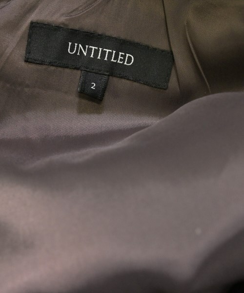 UNTITLED（アンタイトル）ワンピース 茶 サイズ:2(M位) レディース/2200668340014