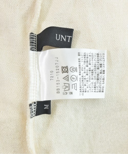 UNTITLED（アンタイトル）Tシャツ・カットソー 白 サイズ:M レディース/2200674582026