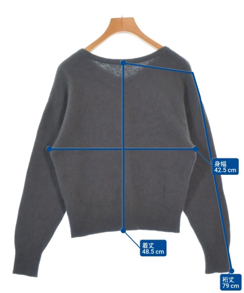 UNTITLED（アンタイトル）ニット・セーター グレー サイズ:-(M位) レディース/2200674582033