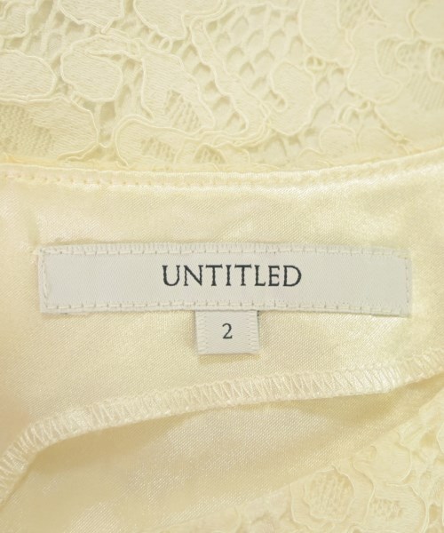 UNTITLED（アンタイトル）ブラウス 白 サイズ:2(M位) レディース/2200674582040