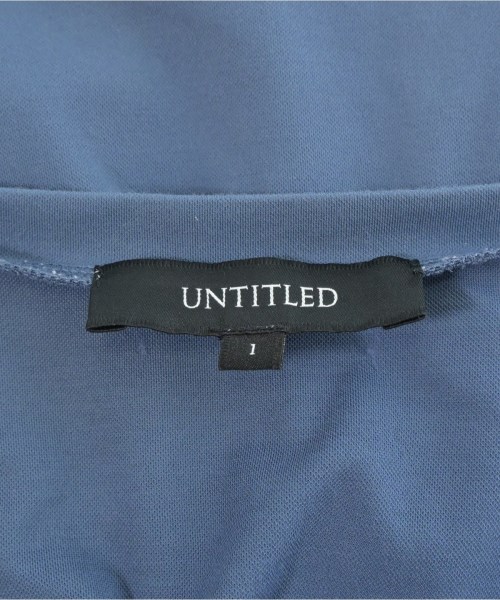 UNTITLED（アンタイトル）ワンピース 青 サイズ:1(S位) レディース/2200674582057