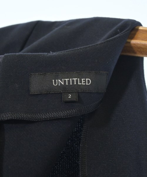 UNTITLED（アンタイトル）ワンピース 紺 サイズ:2(M位) レディース/2200669387056