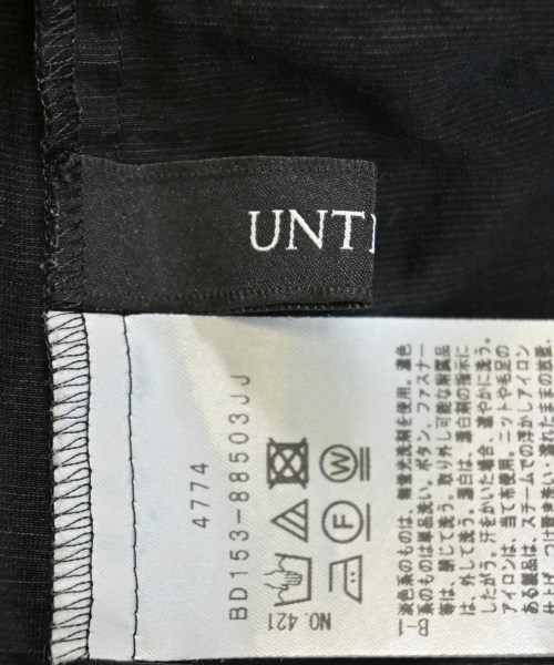 UNTITLED（アンタイトル）ブラウス 黒 サイズ:M レディース/2200669387063