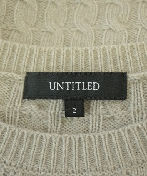 UNTITLED（アンタイトル）ニット・セーター グレー サイズ:2(M位) レディース/2200670892013