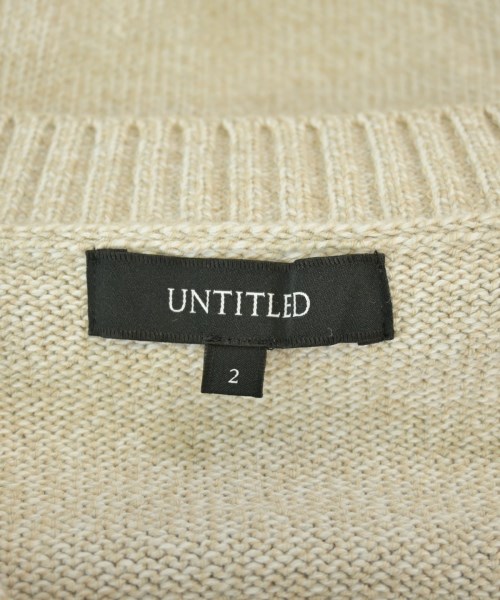 UNTITLED（アンタイトル）カーディガン 白 サイズ:2(M位) レディース/2200670892020