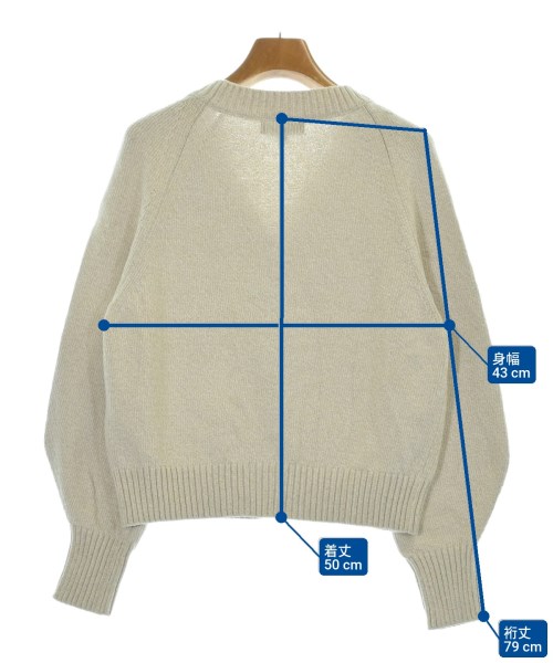 UNTITLED（アンタイトル）カーディガン 白 サイズ:2(M位) レディース/2200670892020