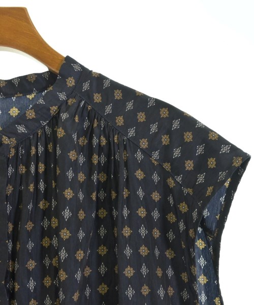 UNTITLED（アンタイトル）ブラウス 紺 サイズ:F レディース/2200670948079