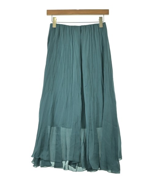 UNTITLED（アンタイトル）ロング・マキシ丈スカート 緑 サイズ:1(S位) レディース/2200672927041