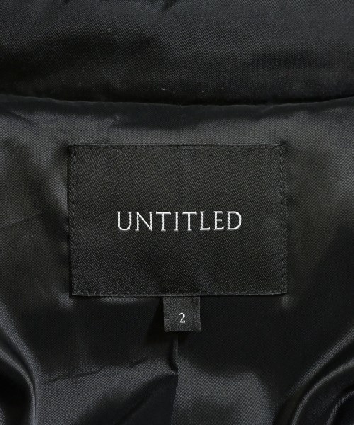 UNTITLED（アンタイトル）ダウンジャケット/ダウンベスト 紺 サイズ:2(M位) レディース/2200671138011