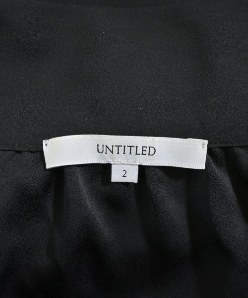 UNTITLED（アンタイトル）ブラウス 紺 サイズ:2(M位) レディース/2200672197024