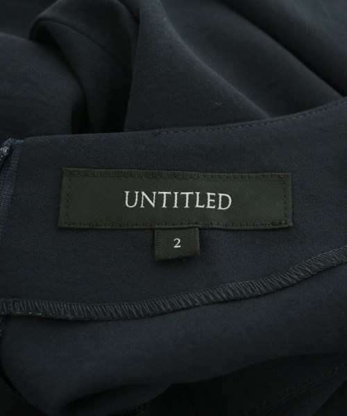 UNTITLED（アンタイトル）ブラウス 紺 サイズ:F レディース/2200672428067