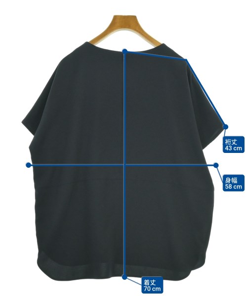 UNTITLED（アンタイトル）ブラウス 紺 サイズ:F レディース/2200672428067