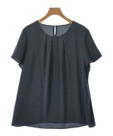 UNTITLED（アンタイトル）ブラウス 紺 サイズ:46(XXL位) レディース/2200668177078