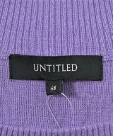UNTITLED（アンタイトル）ニット・セーター 紫 サイズ:48/5L レディース/2200668177139