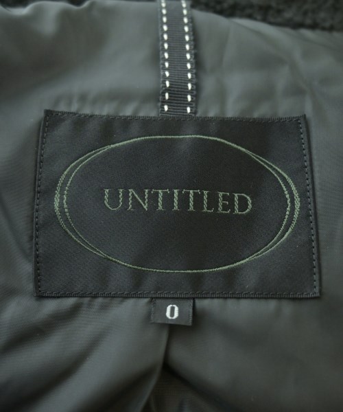 UNTITLED（アンタイトル）ダウンコート グレー サイズ:0(XS位) レディース/2200672160028