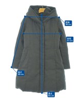 UNTITLED（アンタイトル）ダウンコート グレー サイズ:0(XS位) レディース/2200672160028