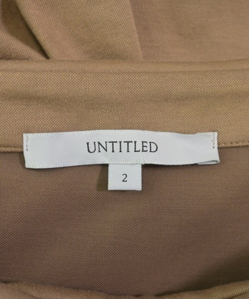 UNTITLED（アンタイトル）ノースリーブ 茶 サイズ:2(M位) レディース/2200674111080