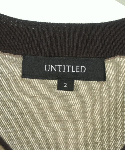 UNTITLED（アンタイトル）ニット・セーター 茶 サイズ:2(M位) レディース/2200676496048