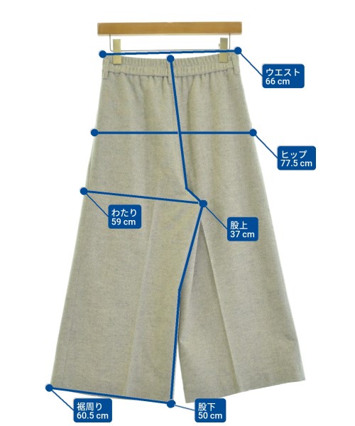 UNTITLED（アンタイトル）スラックス グレー サイズ:1(S位) レディース/2200676496055