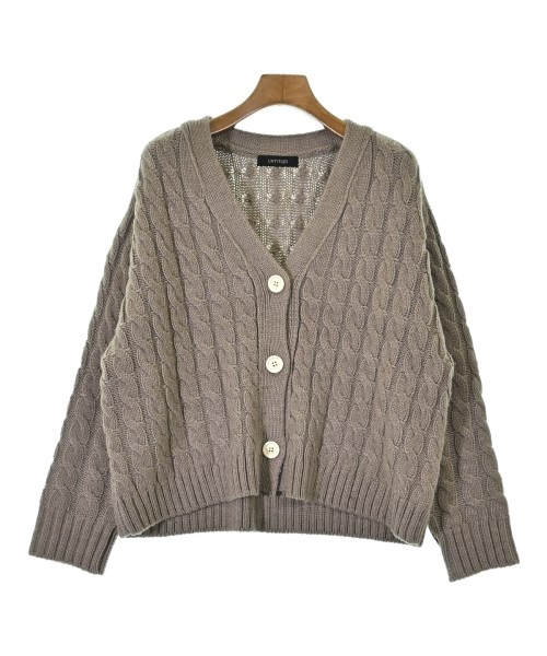 UNTITLED(アンタイトル)カーディガン 茶 サイズ:M/2200672717024