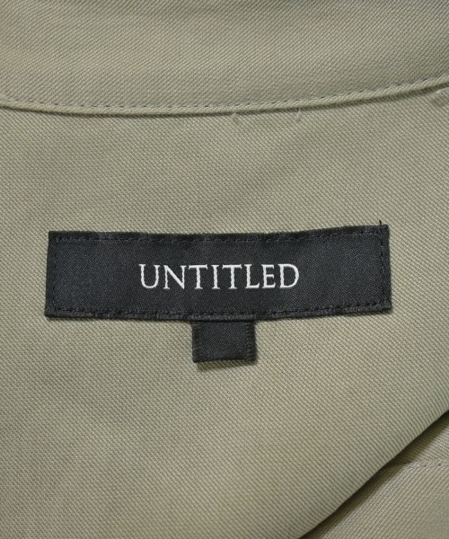 UNTITLED（アンタイトル）カジュアルシャツ カーキ サイズ:M レディース/2200672717048