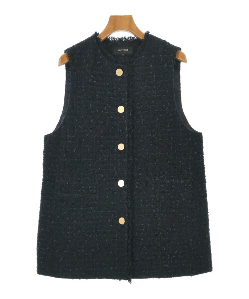 UNTITLED(アンタイトル)ベスト 紺 サイズ:2(M位)/2200672717055