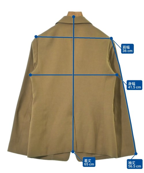 UNTITLED（アンタイトル）テーラードジャケット ベージュ サイズ:S レディース/2200670861118