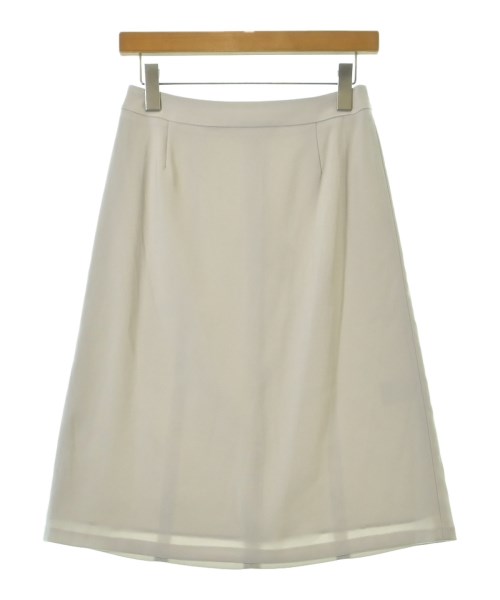 UNTITLED(アンタイトル)ひざ丈スカート ベージュ サイズ:1(S位)/2200670861149