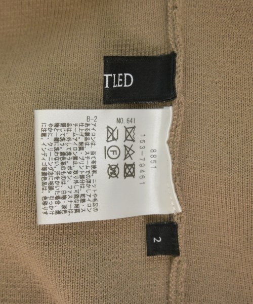 UNTITLED（アンタイトル）ロング・マキシ丈スカート ベージュ サイズ:2(M位) レディース/2200669422054